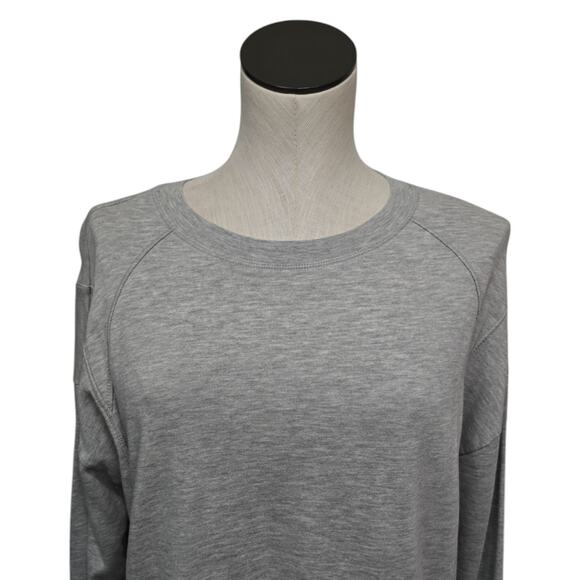 Sweaty Betty Women's Size Small Oversized Crewneck After Class Sweatshirt Gray - Picture 7 of 10